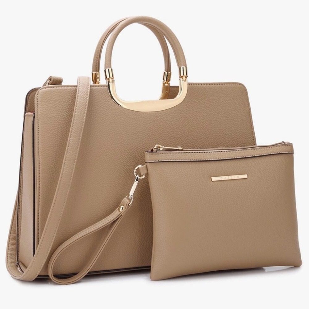 Tan Purse with Matching Wallet (New with Tags Never Used)